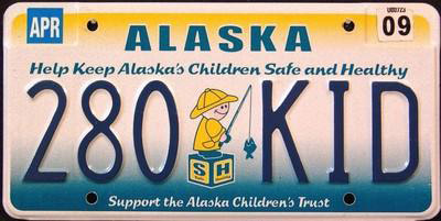 Standard License Plates for passenger vehicles, motorcycles, motorhomes, trucks, and vans: