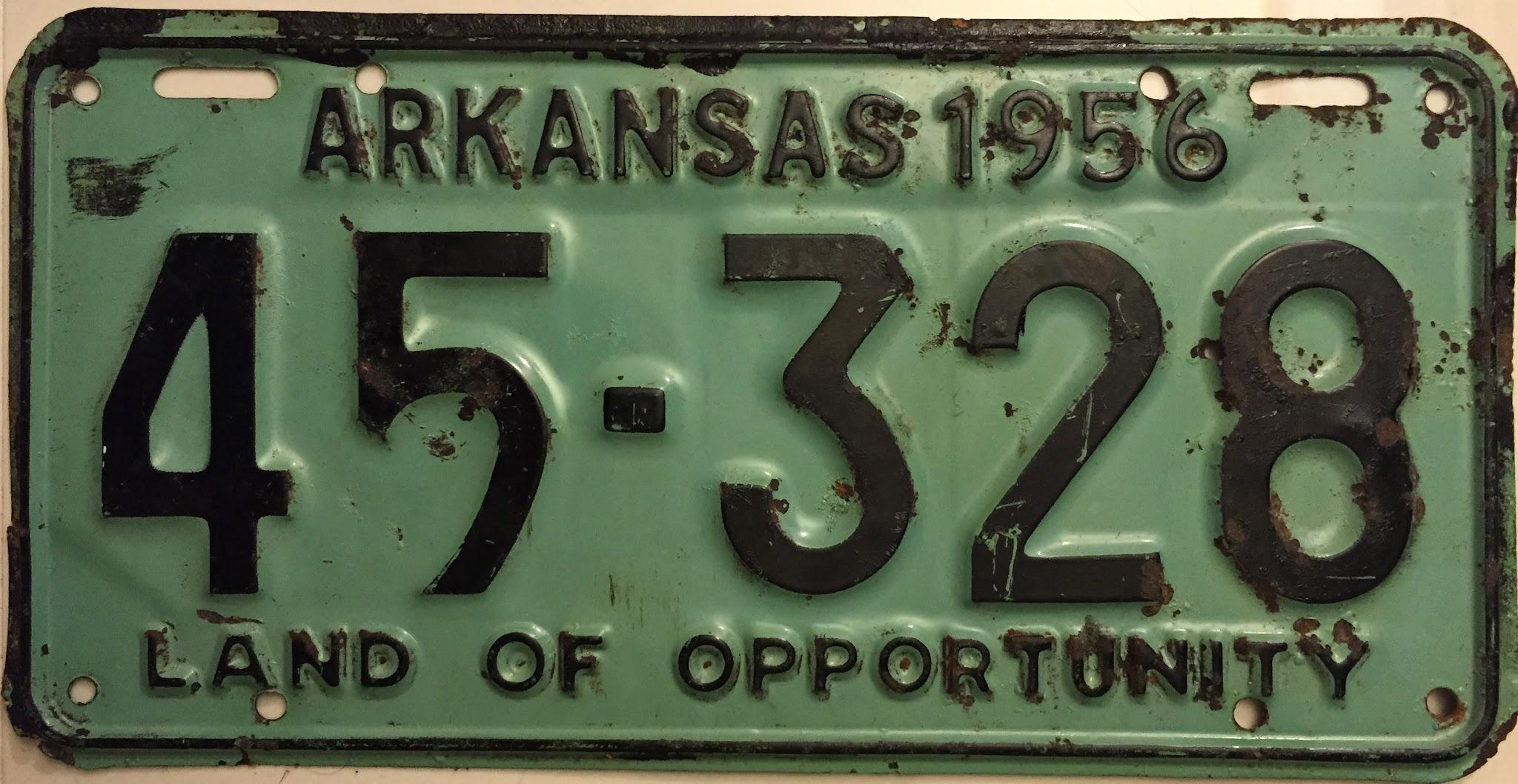 Special license plate: