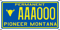 Veteran, Vintage, and Amateur Radio license plates: