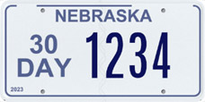 The Message license plate design, another popular specialty license plate, closely mirrors the standard issue design but features the chosen message in a dark blue font at the center of the design