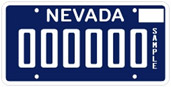 Main Nevada License Plates