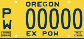 Other common Oregon license plates: